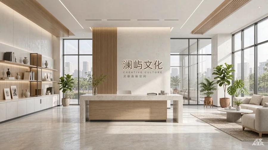 公司前台大厅